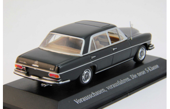 MERCEDES-BENZ 300 SEL Typ W109, satin black