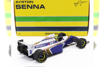 WILLIAMS F1 Fw16 Team Rothmans Renault №2 San Marino Italy Gp (1994) Ayrton Senna, Blue White