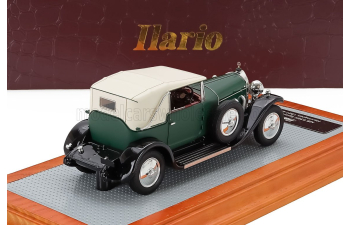 MERCEDES-BENZ 630k Sn32019 Sports Tourer Harrington Cabriolet Closed (1927), Green Beige