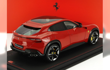 FERRARI Purosangue Suv Panoramic Roof (2022) - Con Vetrina - With Showcase, Rosso Corsa - Red