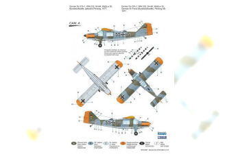 Сборная модель Dornier Do 27 "German, Spanish and Belgian Service"