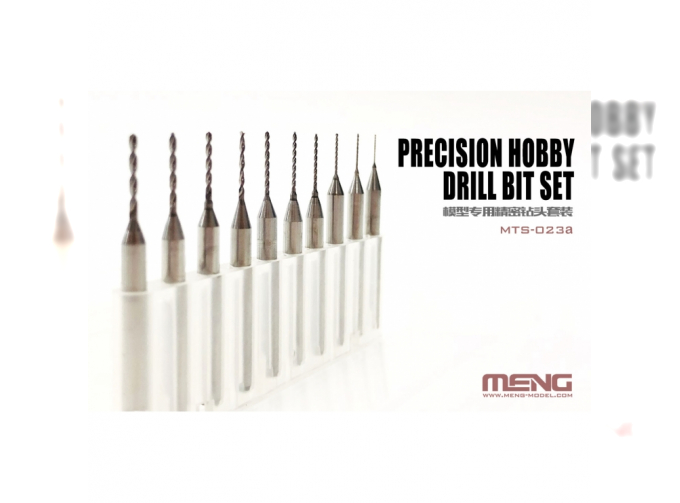 Набор Бит Precision Hobby Drill Bits Set 0.4-1.3mm