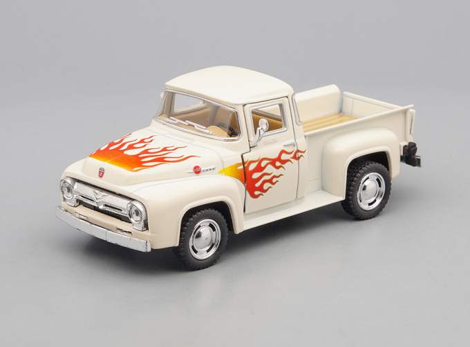 FORD F-100 Pickup Fire (1956), beige