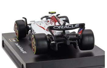 RED BULL F1 Rb21 Team Oracle Red Bull Racing №22 Japan Gp (2025) Yuki Tsunoda - With Pilot And Showcase, White Red