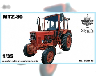 Сборная модель Советский трактор МТЗ-80 Беларусь
