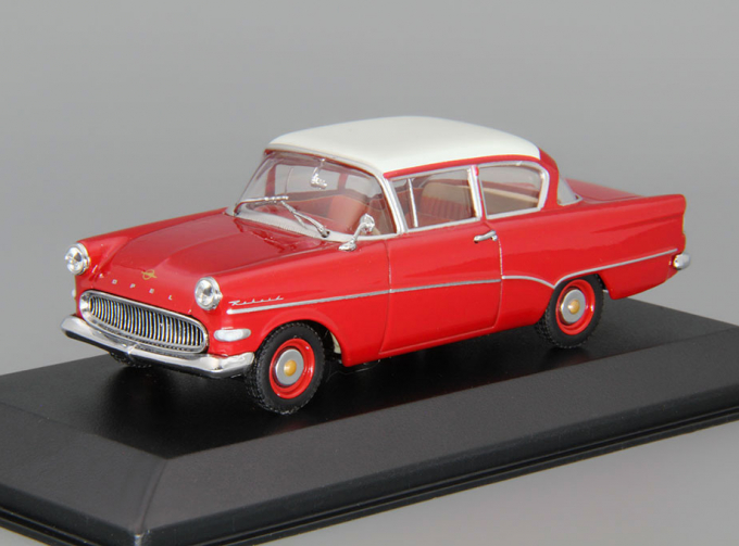 OPEL Rekord P1 Limousine 2-door (1958-60), red / white