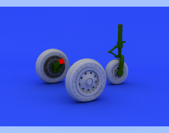 Дополнение к модели F-104 undercarriage wheels early