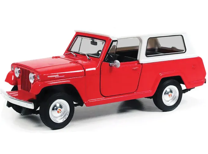JEEP Jeepster Commando Station Wagon Hard-Top closed (1967), red