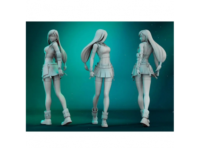 Сборная модель фигурка Tifa Lockhart FF7