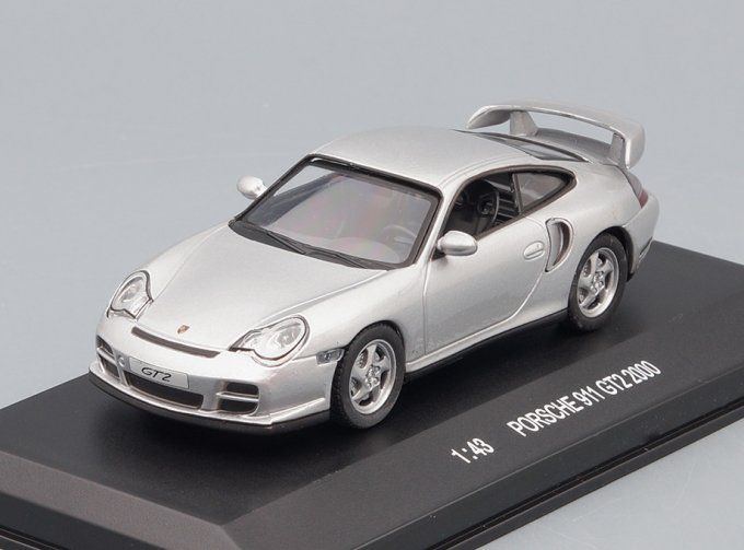 PORSCHE 911 GT2 2000 silver