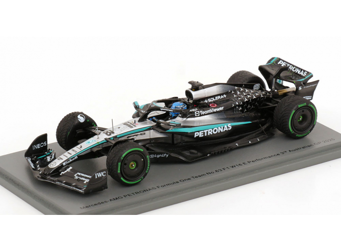 MERCEDES-BENZ AMG F1 W16 E Performance №63 3rd Australia GP Formula 1 George Russell (2025)