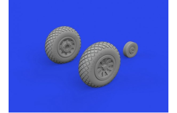 Колеса P-51D Wheels Block Tread 2 EDUARD