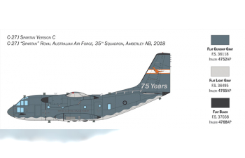 Сборная модель Самолет C-27J SPARTAN / G.222