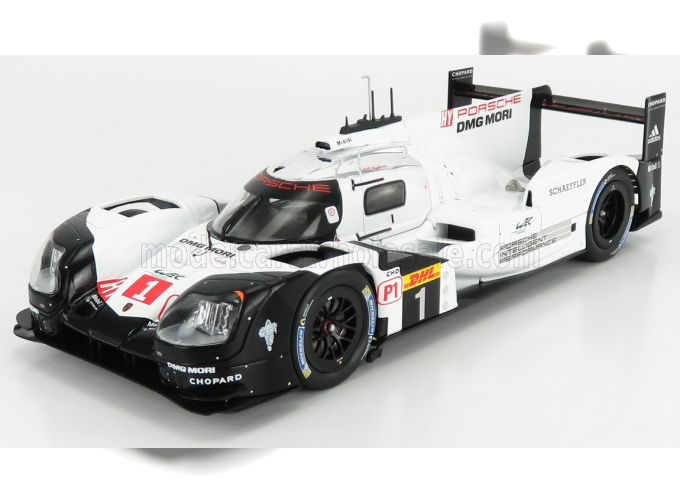 PORSCHE 919 Hybrid №1 Test Car Paul Ricard Pre Season (2018), White Red Black