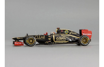 Lotus F1 Team Lotus Renault E20 Kimi Raikkonen Winner Abu Dhabi GP (2012), black / gold 