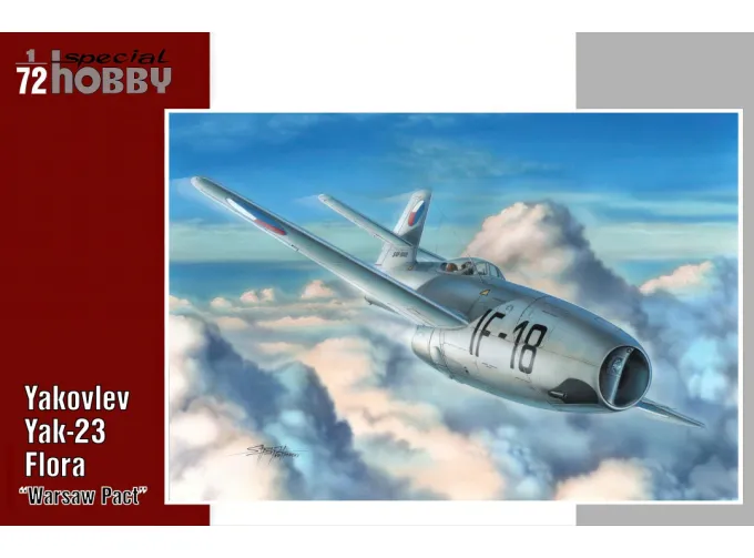 Сборная модель Yakovlev Yak-23 Flora "Warsaw Pact"