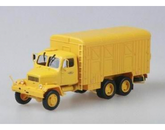 PRAGA V3S Container Truck 6х6 1953, yellow