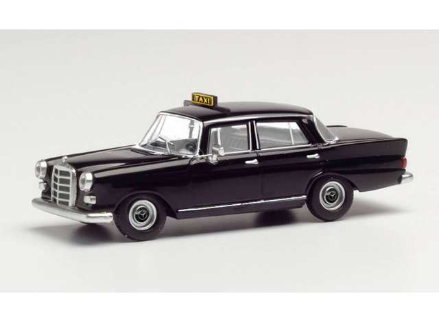 MERCEDES-BENZ 200 Heckflosse *Taxi*, black