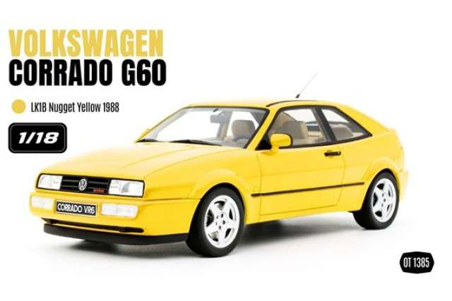 VOLKSWAGEN Corrado G60 (1988), yellow nugget