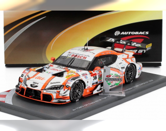 TOYOTA Supra Gr Team Tgr Au Tom's №36 Champion Gt500 Class Super Gt (2024) Kenta Yamashita - Sho Tsuboi, Orange White