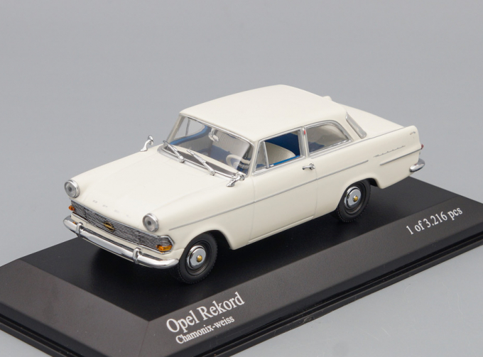 OPEL Rekord, white