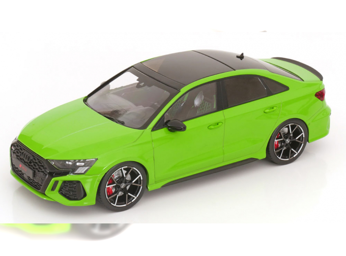 AUDI RS3 Saloon (2022), light green