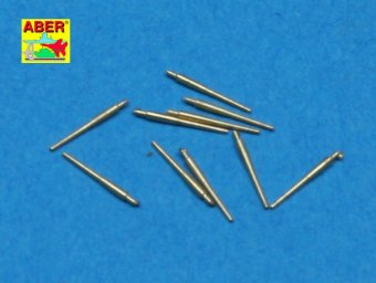 Set of 10pcs 120 mm barrels for Royal Navy ships
