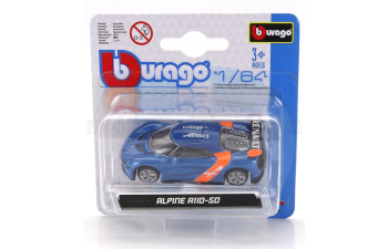 RENAULT Alpine A110 Coupe (2019), Blue Orange