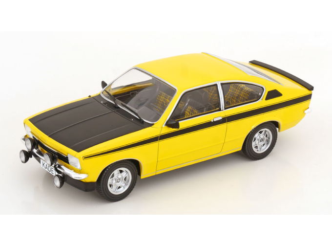 OPEL Kadett C Gt/e Coupe (1978), Yellow Blackk