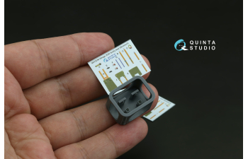 3D Декаль интерьера кабины Mirage 2000D (Modelsvit) (с 3D-печатными деталями)