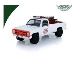 CHEVROLET K20 Custom Deluxe 4x4 Brush Fire Truck Danville, Pennsylvania (1983), white