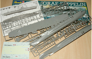 Сборная модель German Aircraft carrier "Graf Zeppelin"