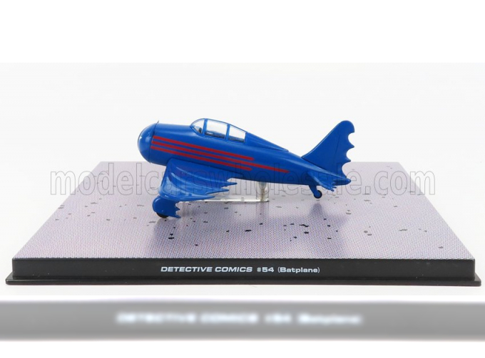 BATMAN Batmobile - Batplane Airplane Detective Comics 54, Blue Red