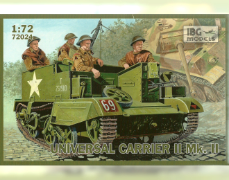 Сборная модель Британский гусеничный транспортер Universal Carrier II Mk.II