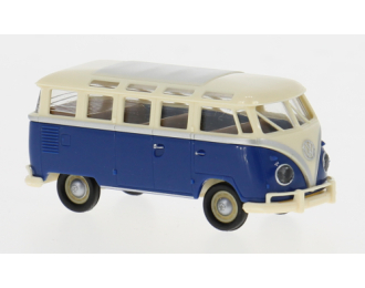 VOLKSWAGEN T1b Samba (1960), white/blue