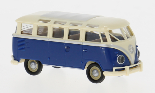 VOLKSWAGEN T1b Samba (1960), white/blue