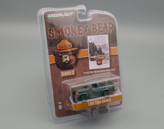 FORD Bronco "Please! Only You Can Prevent Forest Fires" 1996 Green (Greenlight!!!)