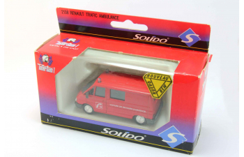 RENAULT Trafic Voiture de Secours d'Urgence Sapeurs Pompiers (1994), red