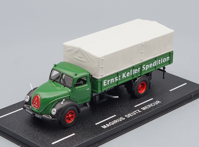 MAGIRUS DEUTZ Mercur S3500 "Ernst Keller Spedition" (1952), green