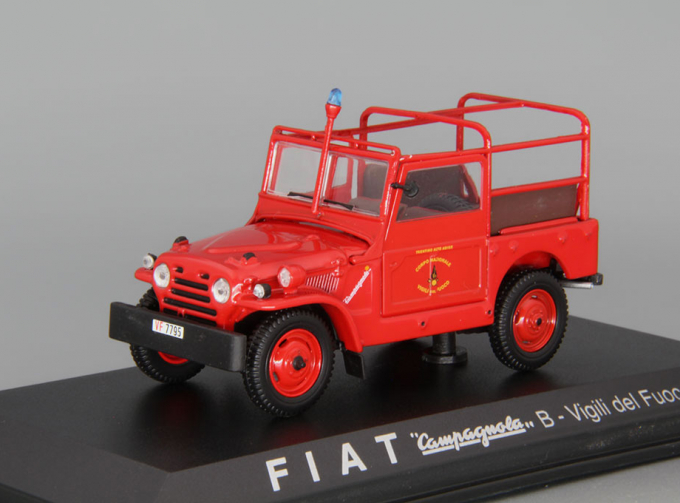 FIAT Campagnola B Vigili del Fuoco 4х4 Firemen (1959), red