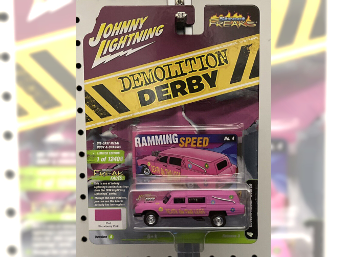 Haulin Hearse (Demolition Derby), strawberry pink