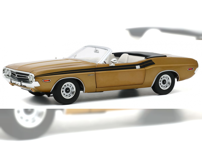 DODGE Challenger 340 Convertible 1971 Gold (из телесериала "The Mod Squad")