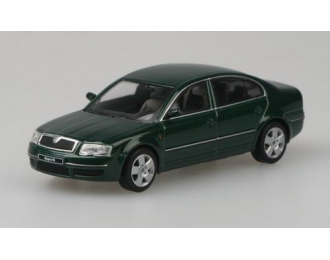 SKODA Superb (2005), green nature metallic