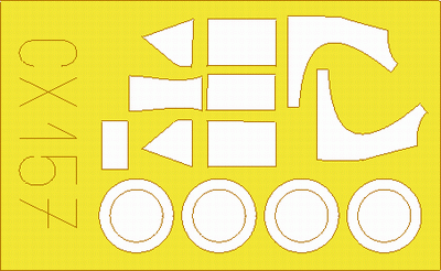 Маска для Ki-43 I Oscar