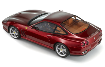 FERRARI 550 Maranello (1996), red metallic