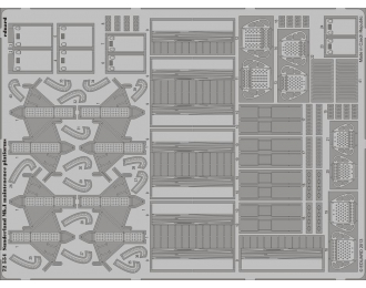 Фототравление для Sunderland Mk.I maintenance platforms