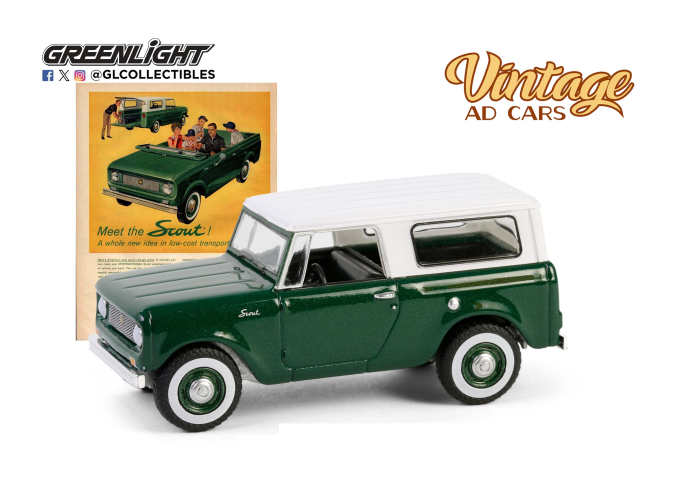 HARVESTER Scout "Meet the Scout!" (1961), Green/White