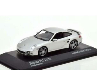 PORSCHE 911 Turbo (997) (2006), silver metallic