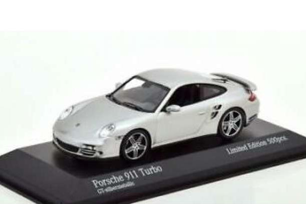 PORSCHE 911 Turbo (997) (2006), silver metallic
