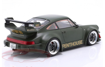 PORSCHE 911 (964) RWB Rauh-Welt "Penthouse" (2025), khaki green